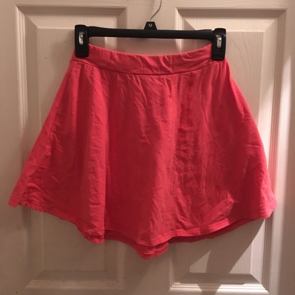 Coral Skater skirt